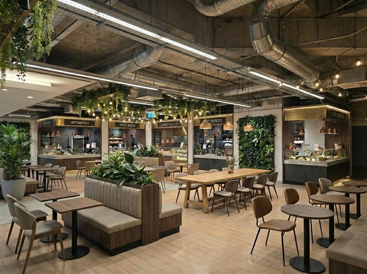 FoodHub Dortmund Interior